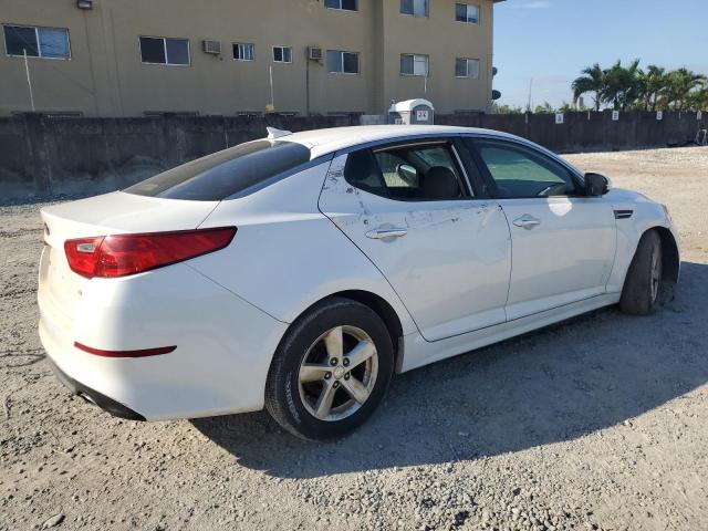 5XXGM4A76FG509653 - 2015 KIA OPTIMA LX WHITE photo 3