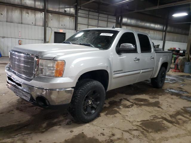 3GTP2VE77CG224152 - 2012 GMC SIERRA K1500 SLE SILVER photo 2