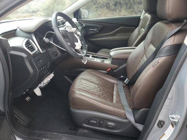 5N1AZ2DSXNC118320 - 2022 NISSAN MURANO PLATINUM GRAY photo 7