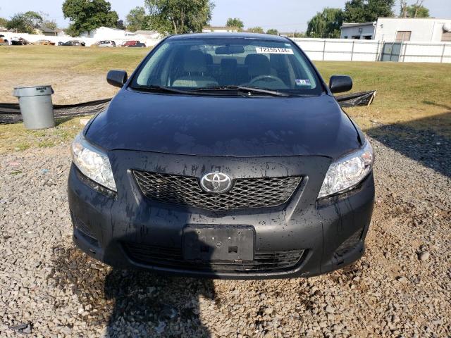 2T1BU4EEXAC482492 - 2010 TOYOTA COROLLA BASE GRAY photo 5