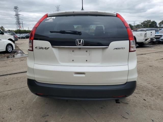 5J6RM4H78EL021537 - 2014 HONDA CR-V EXL WHITE photo 6