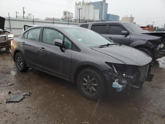 2HGFB2F59FH521629 - 2015 HONDA CIVIC LX GRAY photo 4