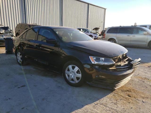 3VW2K7AJ6FM264474 - 2015 VOLKSWAGEN JETTA BASE أسود صورة 4