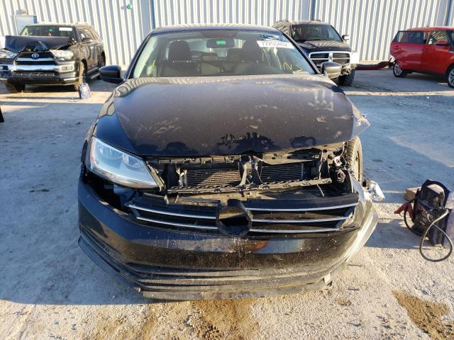 3VW2K7AJ6FM264474 - 2015 VOLKSWAGEN JETTA BASE أسود صورة 5