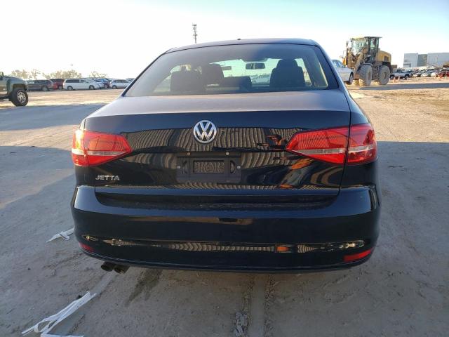 3VW2K7AJ6FM264474 - 2015 VOLKSWAGEN JETTA BASE أسود صورة 6