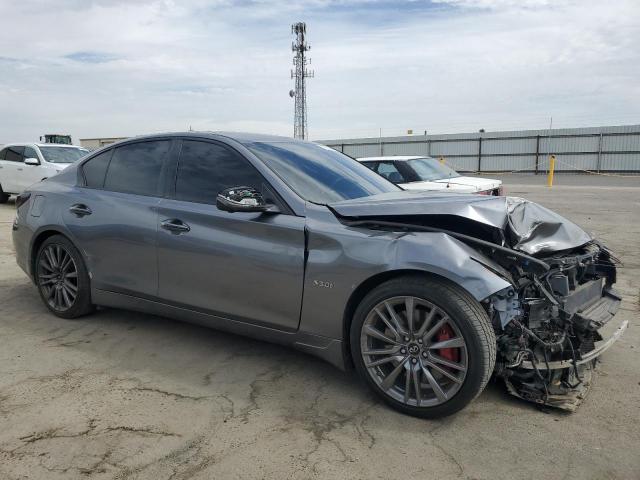 JN1FV7AP6JM460745 - 2018 INFINITI Q50 RED SPORT 400 GRAY photo 4