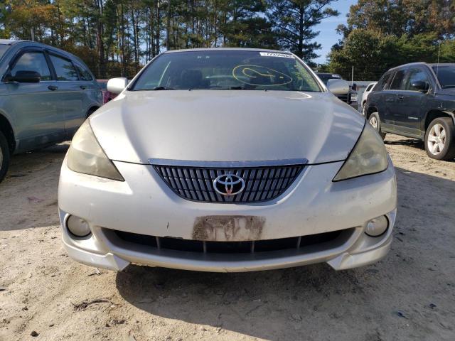 4T1CA38P54U008926 - 2004 TOYOTA CAMRY SOLA SE SILVER photo 5