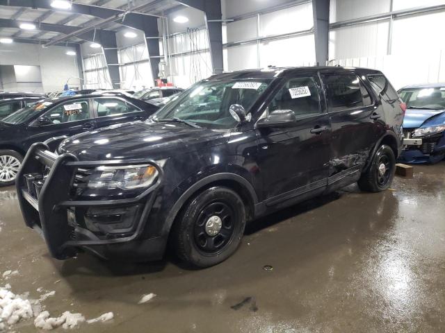 1FM5K8AR9HGC07383 - 2017 FORD EXPLORER POLICE INTERCEPTOR BLACK photo 1