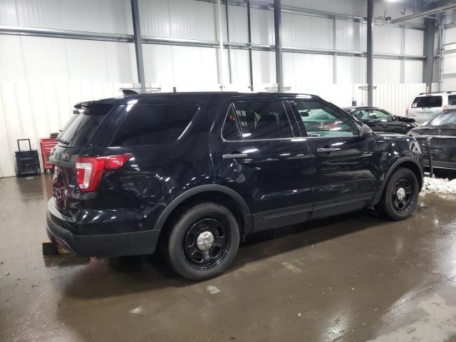 1FM5K8AR9HGC07383 - 2017 FORD EXPLORER POLICE INTERCEPTOR BLACK photo 3