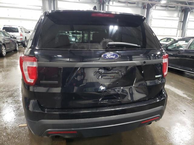 1FM5K8AR9HGC07383 - 2017 FORD EXPLORER POLICE INTERCEPTOR BLACK photo 6