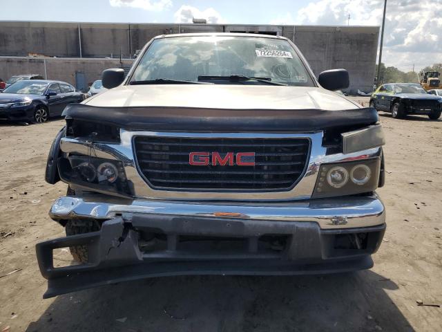 1GTDT136468252570 - 2006 GMC CANYON BEIGE photo 5