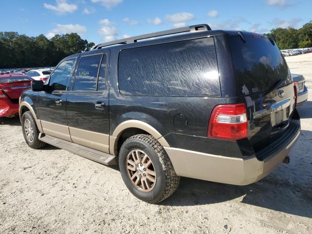 1FMJK1H57EEF13465 - 2014 FORD EXPEDITION EL XLT BLACK photo 2