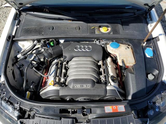 WAUDT48H86K010358 - 2006 AUDI A4 QUATTRO WHITE photo 11