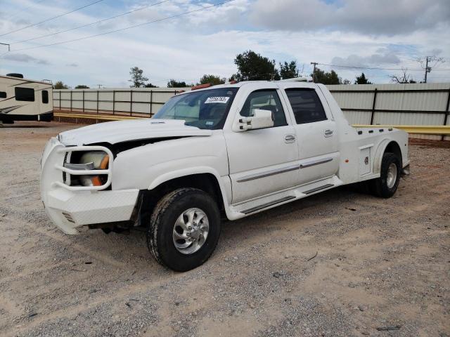 1GCJK33256F113946 - 2006 CHEVROLET SILVERADO K3500 WHITE photo 1