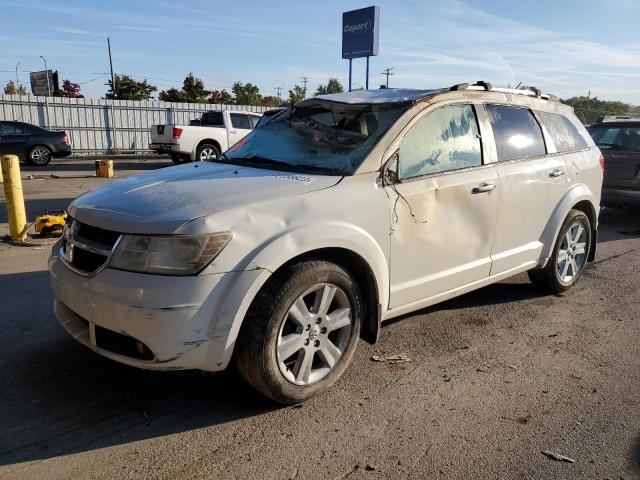 3D4GH67V49T606982 - 2009 DODGE JOURNEY R/T WHITE photo 1