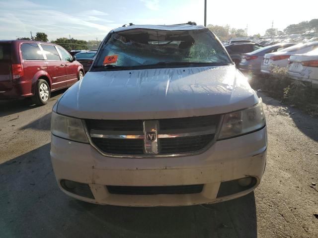 3D4GH67V49T606982 - 2009 DODGE JOURNEY R/T WHITE photo 5