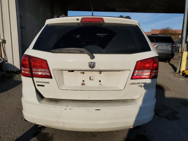 3D4GH67V49T606982 - 2009 DODGE JOURNEY R/T WHITE photo 6