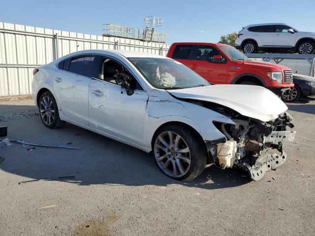 JM1GJ1V61E1142180 - 2014 MAZDA 6 TOURING WHITE photo 4