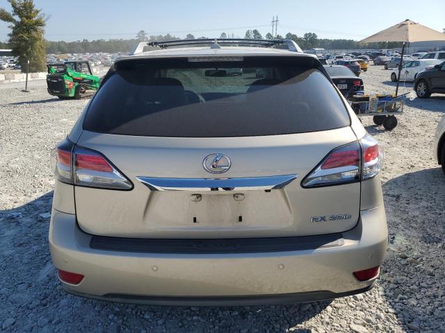 2T2ZK1BA0DC123236 - 2013 LEXUS RX 350 TAN photo 6