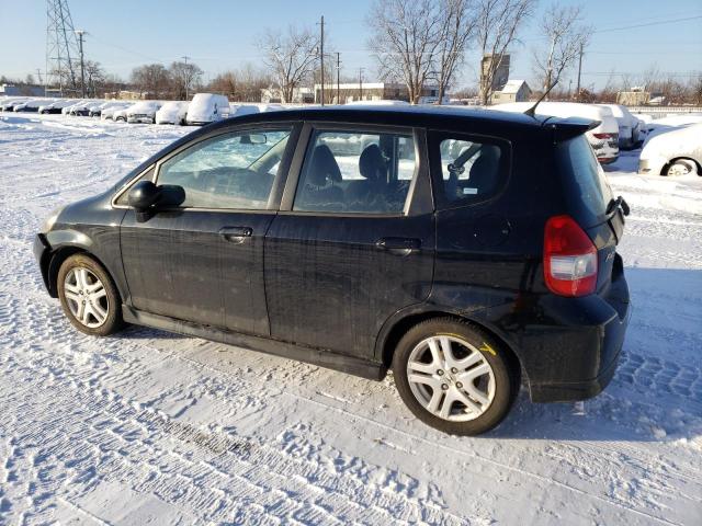 JHMGD38657S048099 - 2007 HONDA FIT S 黑色 照片 2