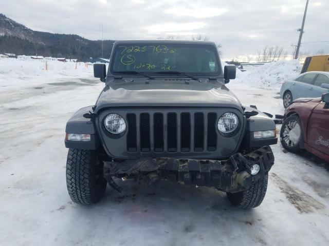 1C4HJXEN2MW532799 - 2021 JEEP WRANGLER U SAHARA GRAY photo 5