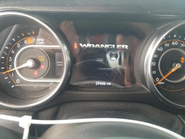 1C4HJXEN2MW532799 - 2021 JEEP WRANGLER U SAHARA GRAY photo 9