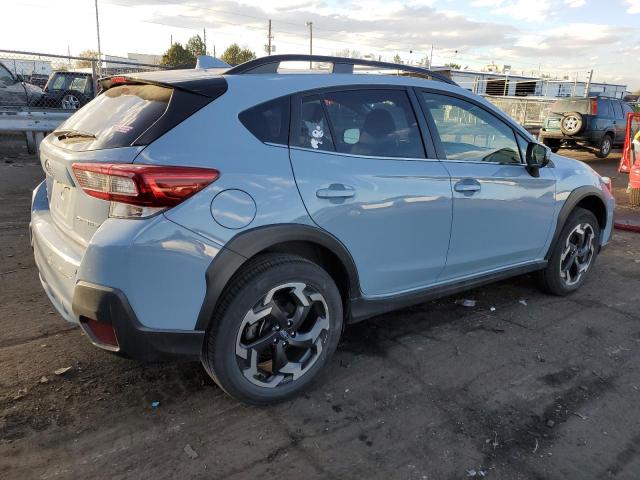 JF2GTHNC9N8269843 - 2022 SUBARU CROSSTREK LIMITED BLUE photo 3