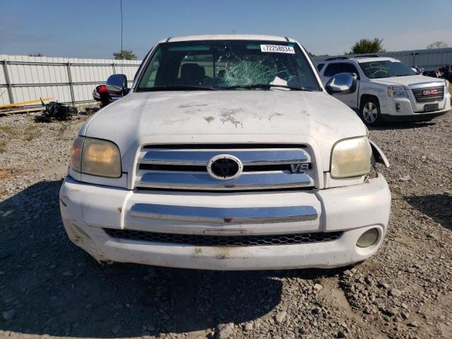 5TBBT44116S479814 - 2006 TOYOTA TUNDRA ACCESS CAB SR5 WHITE photo 5