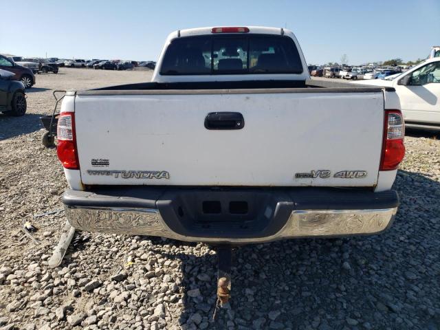 5TBBT44116S479814 - 2006 TOYOTA TUNDRA ACCESS CAB SR5 WHITE photo 6