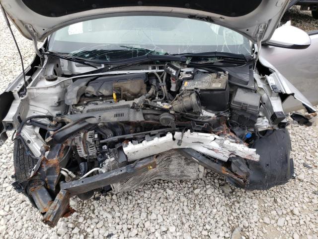 3KPA24AD2LE279891 - 2020 KIA RIO LX SILVER photo 11