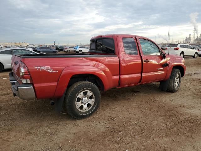 5TETU4GN6AZ691594 - 2010 TOYOTA TACOMA PRERUNNER ACCESS CAB RED photo 3