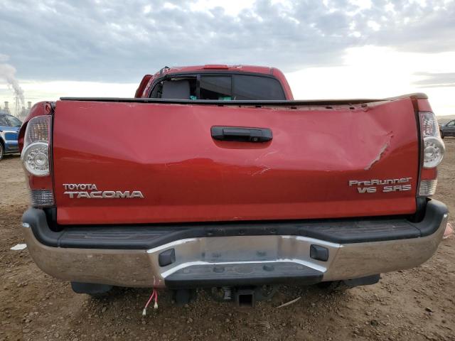 5TETU4GN6AZ691594 - 2010 TOYOTA TACOMA PRERUNNER ACCESS CAB RED photo 6