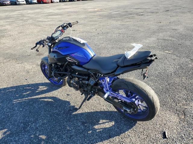 JYARM27E6JA001895 - 2018 YAMAHA MT07 BLUE photo 3