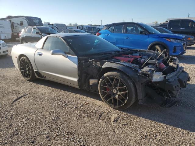 1G1YY12S325107428 - 2002 CHEVROLET CORVETTE Z06 SILVER photo 4