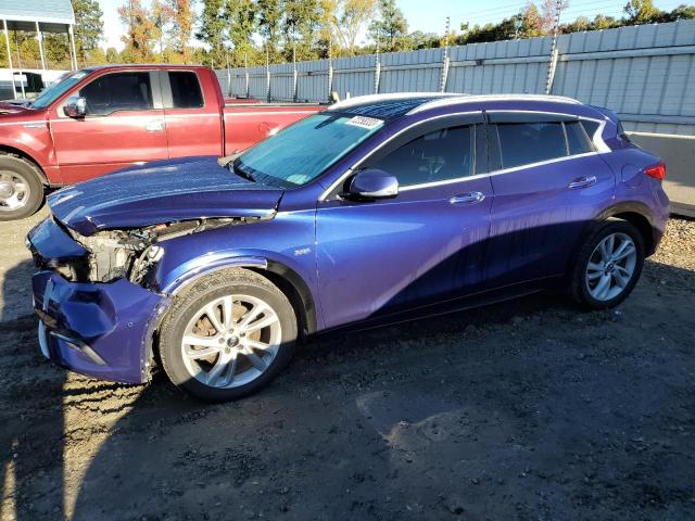 SJKCH5CP8JA043585 - 2018 INFINITI QX30 BASE Lila Foto 1