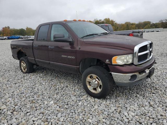 3D7KS28C25G747105 - 2005 DODGE RAM 2500 ST BURGUNDY photo 4