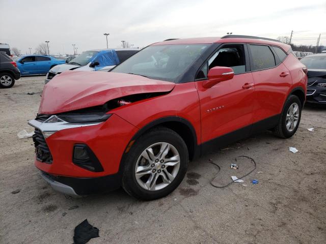 3GNKBCRS2LS680139 - 2020 CHEVROLET BLAZER 2LT RED photo 1