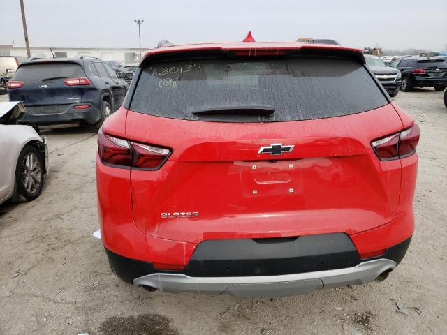 3GNKBCRS2LS680139 - 2020 CHEVROLET BLAZER 2LT RED photo 6