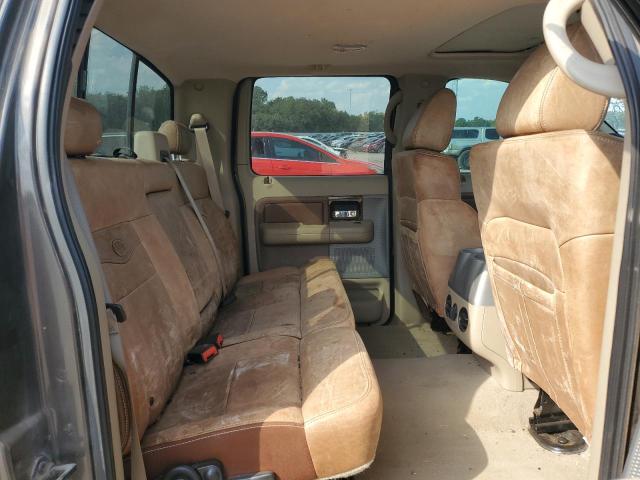 1FTPW14506KE05331 - 2006 FORD F150 SUPERCREW BROWN photo 10