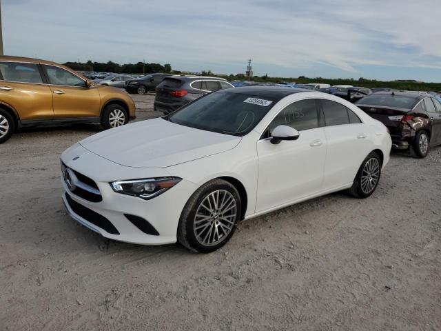 W1K5J4HBXLN089539 - 2020 MERCEDES-BENZ CLA 250 4MATIC WHITE photo 1