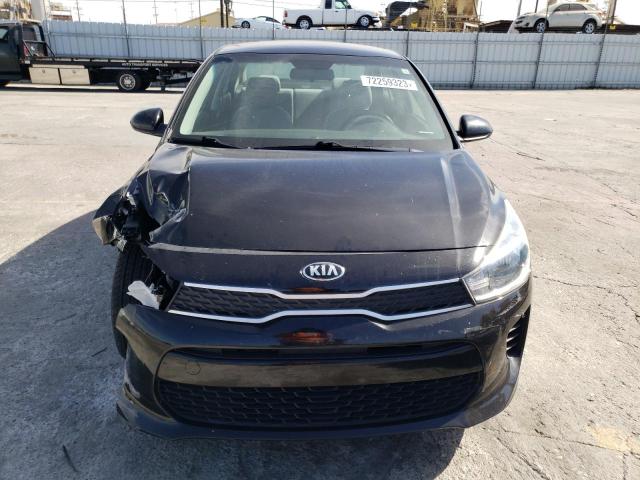 3KPA24AB2KE227299 - 2019 KIA RIO S BLACK photo 5