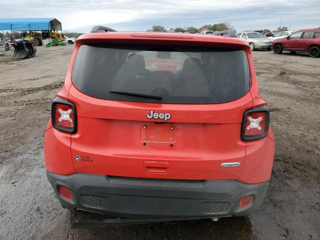 ZACNJCBB4MPM56017 - 2021 JEEP RENEGADE LATITUDE RED photo 6