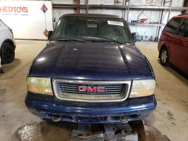 1GTDT13X74K133467 - 2004 GMC SONOMA BLUE photo 5