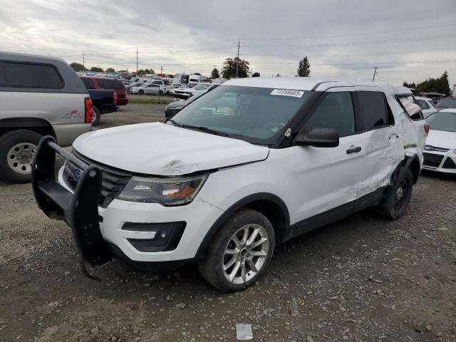 1FM5K8AR7HGA94971 - 2017 FORD EXPLORER POLICE INTERCEPTOR 白色 照片 1