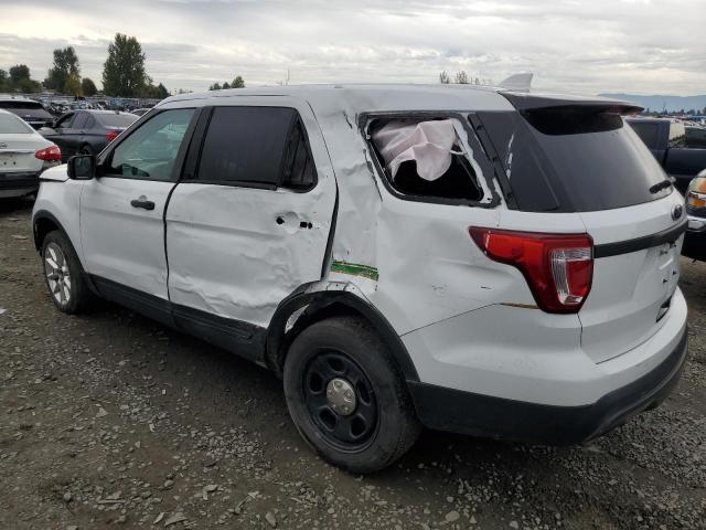 1FM5K8AR7HGA94971 - 2017 FORD EXPLORER POLICE INTERCEPTOR WHITE photo 2