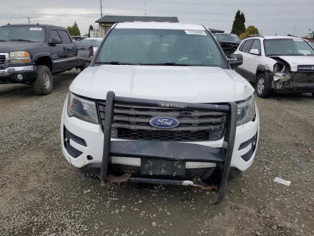 1FM5K8AR7HGA94971 - 2017 FORD EXPLORER POLICE INTERCEPTOR 白色 照片 5