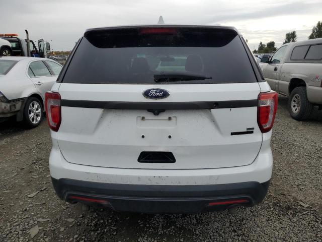 1FM5K8AR7HGA94971 - 2017 FORD EXPLORER POLICE INTERCEPTOR 白色 照片 6