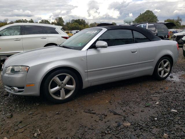 WAUDH48H47K024924 - 2007 AUDI A4 3.2 CABRIOLET QUATTRO SILVER photo 1