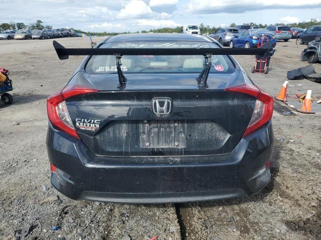 2HGFC2F50JH529124 - 2018 HONDA CIVIC LX BLACK photo 6