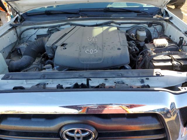5TEUU42N78Z540995 - 2008 TOYOTA TACOMA ACCESS CAB თეთრი ფოტო 11
